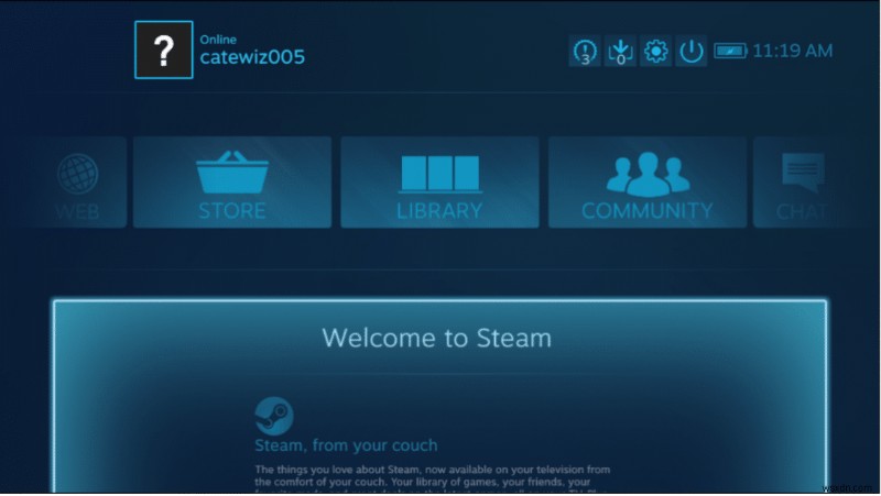 วิธีเล่นเกม Steam จาก Kodi