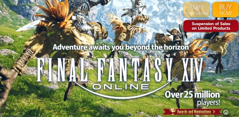 การสนับสนุน Final Fantasy XIV Windows 11