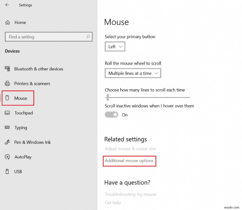 วิธีปิดใช้งานการเร่งความเร็วของเมาส์ใน Windows 10