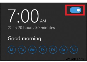 วิธีตั้งนาฬิกาปลุกใน Windows 10