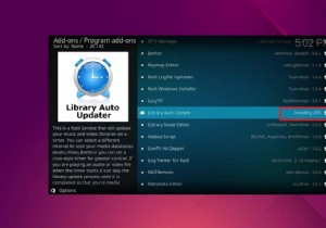 วิธีอัปเดต Kodi Library 