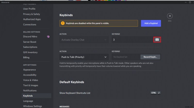 วิธีใช้ Push to Talk บน Discord 