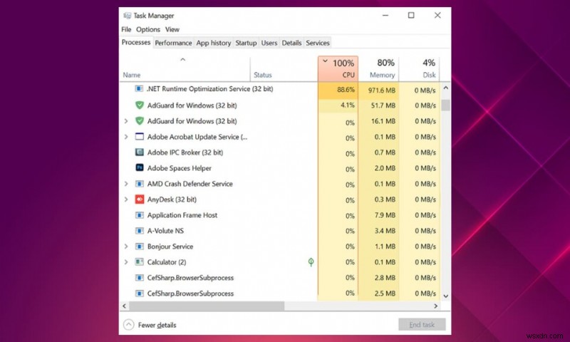 แก้ไข .NET Runtime Optimization Service การใช้งาน CPU สูง 