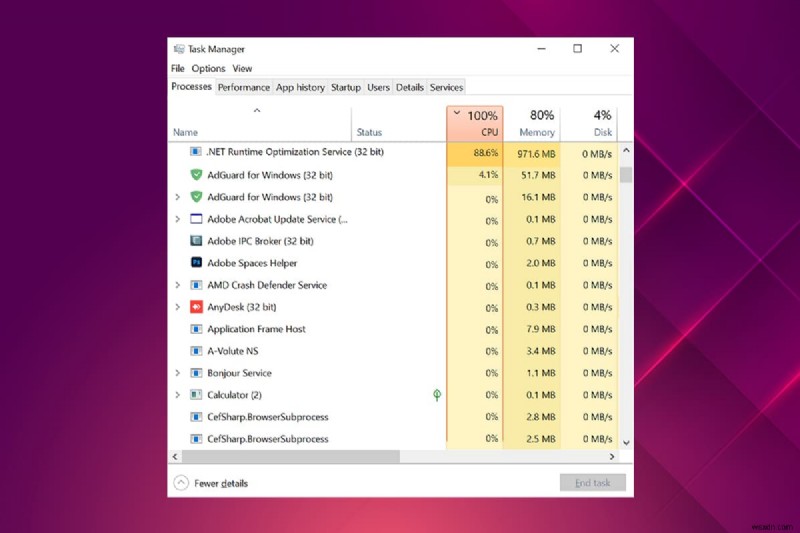 แก้ไข .NET Runtime Optimization Service การใช้งาน CPU สูง 