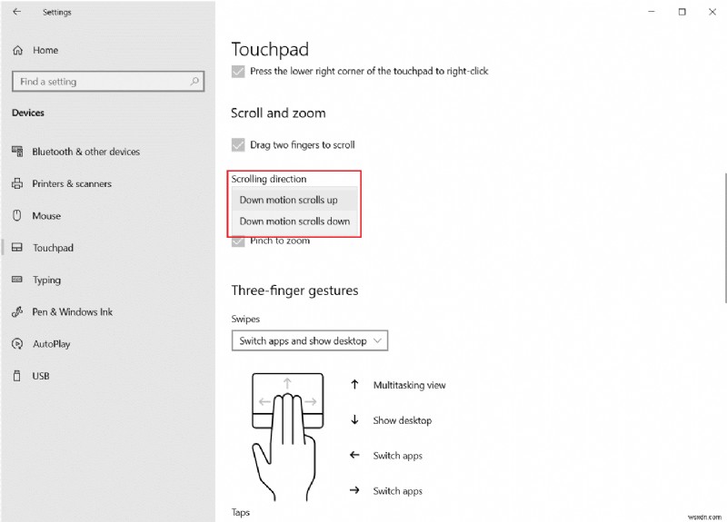 แก้ไขการเลื่อนทัชแพดไม่ทำงานบน Windows 10 