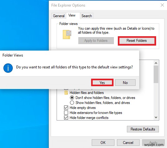 แก้ไข File Explorer ไม่ตอบสนองใน Windows 10 