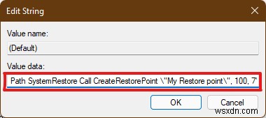 วิธีเพิ่ม Create Restore Point Context Menu ใน Windows 11 