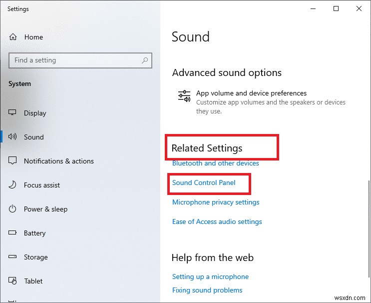 วิธีเข้าถึงแผงควบคุมเสียงใน Windows 10 