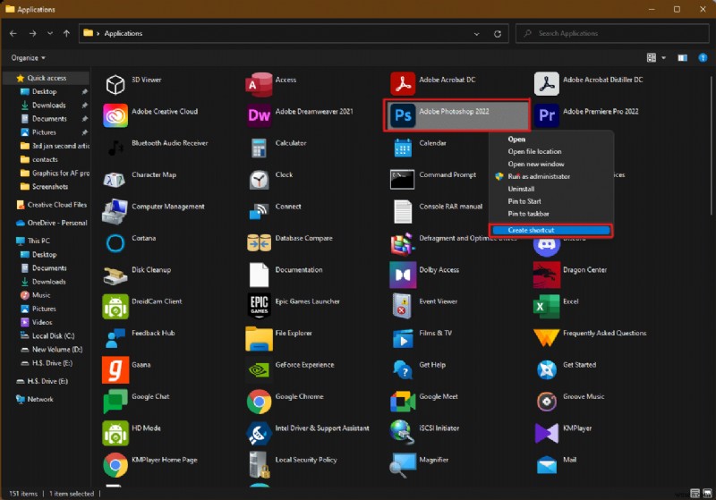 วิธีสร้างทางลัดบนเดสก์ท็อปใน Windows 11 