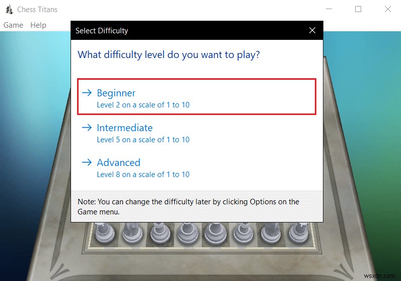 วิธีเล่น Chess Titans บน Windows 10 