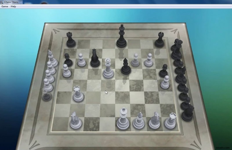 วิธีเล่น Chess Titans บน Windows 10 