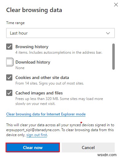 แก้ไขปัญหาความปลอดภัยของ INET E ใน Microsoft Edge 