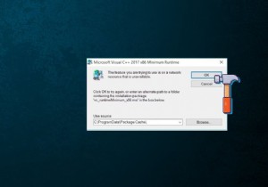 แก้ไขคุณลักษณะที่คุณพยายามใช้อยู่ในทรัพยากรเครือข่ายที่ไม่พร้อมใช้งาน 