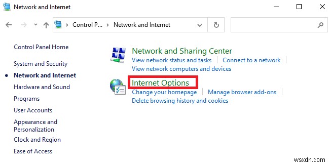 แก้ไขการเชื่อมต่อของคุณถูกขัดจังหวะใน Windows 10 