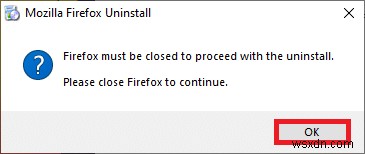 แก้ไข Firefox ไม่ตอบสนอง 