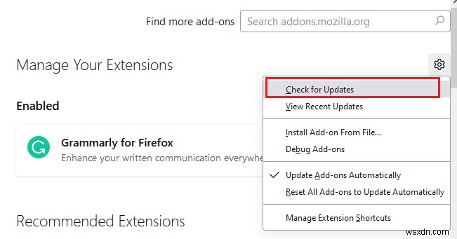 แก้ไขข้อผิดพลาดการรีเซ็ตการเชื่อมต่อ Firefox 