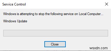 แก้ไข Windows Update ดาวน์โหลด 0x800f0984 2H1 Error 