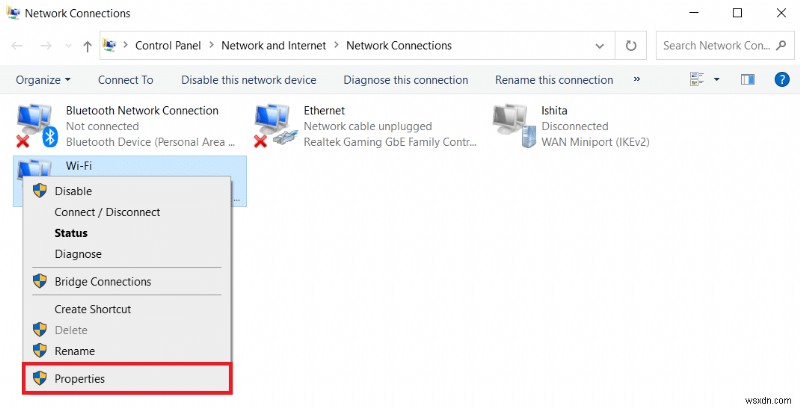 วิธีแก้ไขปัญหาการเชื่อมต่อเครือข่ายใน Windows 10 