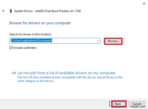 วิธีอัปเดตไดรเวอร์การ์ดเชื่อมต่อเครือข่ายใน Windows 10 