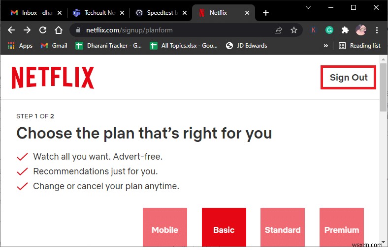 แก้ไขรหัสข้อผิดพลาด Netflix UI3012 