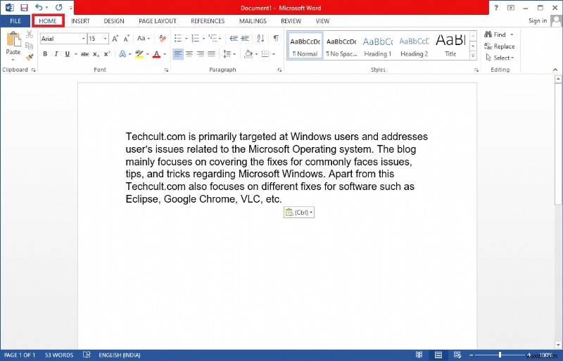 วิธีสร้างการเยื้องแฮงก์ใน Word และ Google เอกสาร