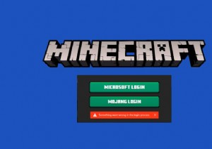 แก้ไขข้อผิดพลาดการเข้าสู่ระบบ Minecraft ใน Windows 10 