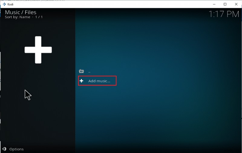 วิธีการเพิ่มเพลงใน Kodi