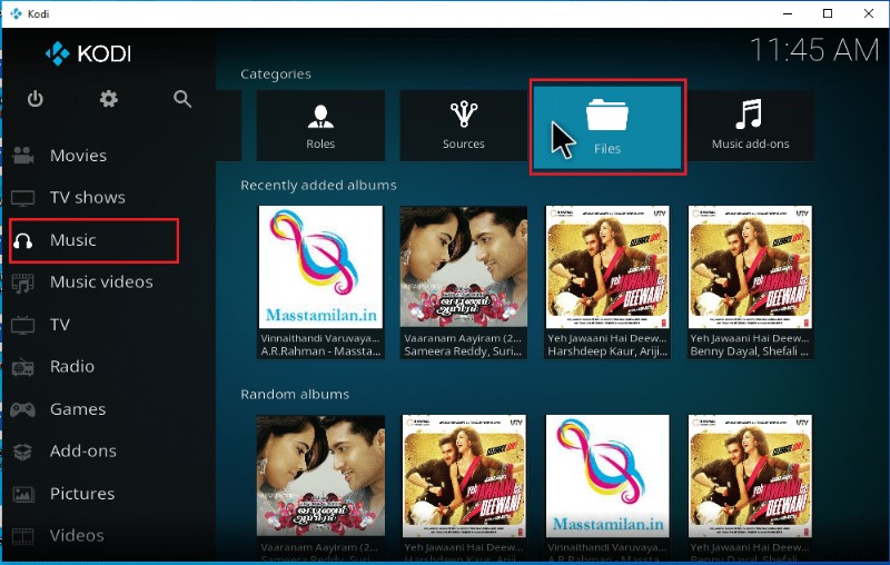 วิธีการเพิ่มเพลงใน Kodi