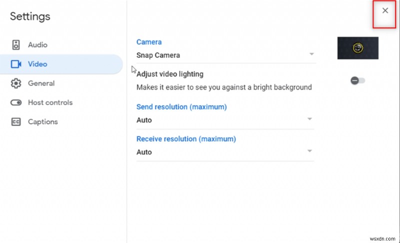 วิธีใช้ Snap Camera บน Google Meet 