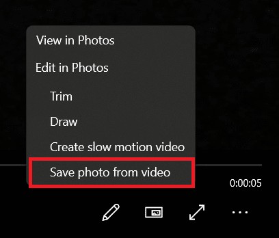 วิธีแยกเฟรมออกจากวิดีโอใน Windows 10 