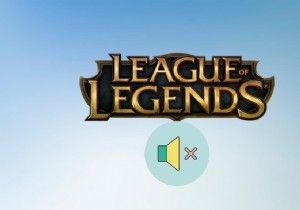 แก้ไขปัญหาเสียงของ League of Legends 