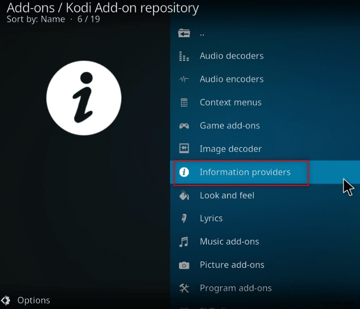 วิธีเพิ่ม IMDB บน ​​Kodi ใน Windows 10 