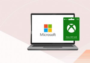 วิธีแลกบัตรของขวัญในบัญชี Microsoft 