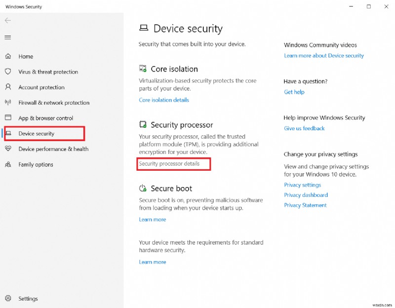 แก้ไขข้อผิดพลาด Trusted Platform Module 80090016 ใน Windows 10 