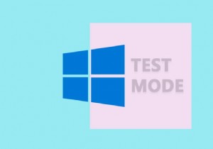 โหมดทดสอบใน Windows 10 คืออะไร? 