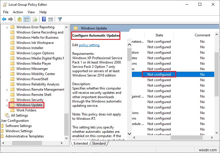 วิธีแก้ไขข้อผิดพลาด Windows Update 0x80070057 