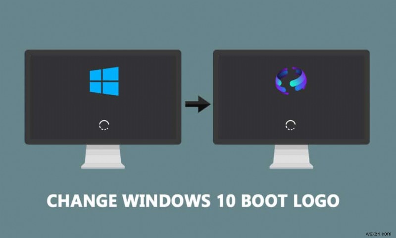 วิธีเปลี่ยนโลโก้บูต Windows 10 