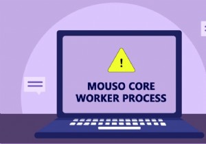 แก้ไขกระบวนการ MoUSO Core Worker ใน Windows 10 