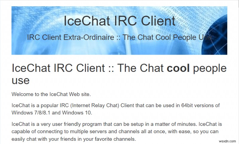 ไคลเอนต์ IRC ที่ดีที่สุด 30 อันดับแรกสำหรับ Windows 