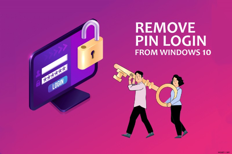 วิธีลบการเข้าสู่ระบบด้วย PIN ออกจาก Windows 10 