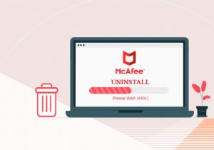 วิธีถอนการติดตั้ง McAfee LiveSafe ใน Windows 10 
