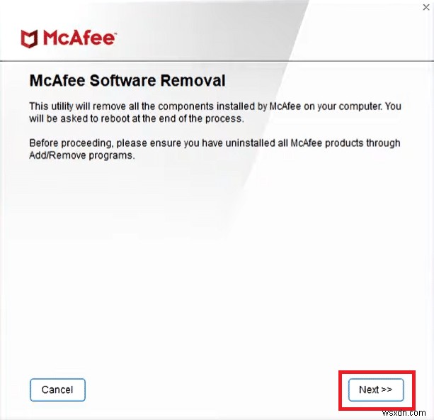 วิธีถอนการติดตั้ง McAfee LiveSafe ใน Windows 10 