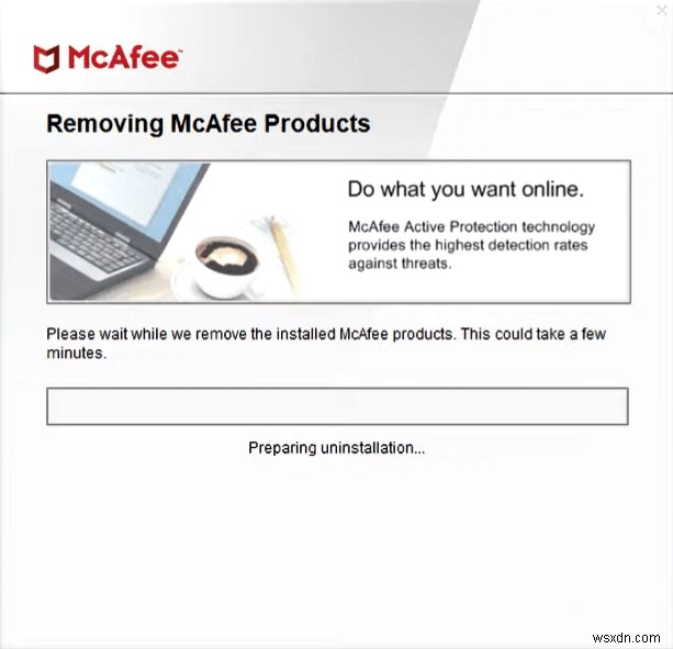 วิธีถอนการติดตั้ง McAfee LiveSafe ใน Windows 10 