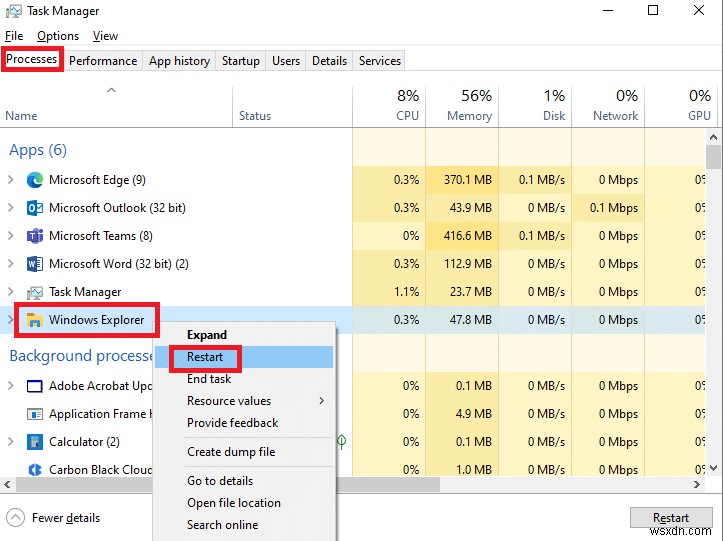 แก้ไข Windows 10 Critical Error Start Menu และ Cortana ไม่ทำงาน 