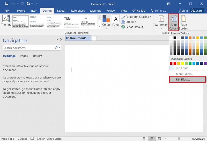 วิธีตั้งค่ารูปภาพพื้นหลังสำหรับ Microsoft Word