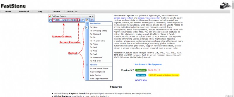 ทางเลือก Snagit ฟรีที่ดีที่สุด 25 อันดับแรก