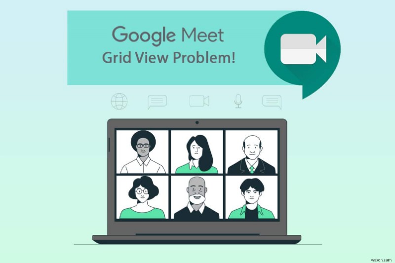 แก้ไขส่วนขยาย Google Meet Grid View