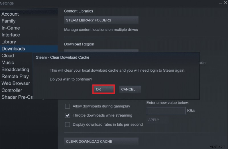 แก้ไขข้อผิดพลาดไฟล์ที่ดาวน์โหลดหายไปบน Steam 