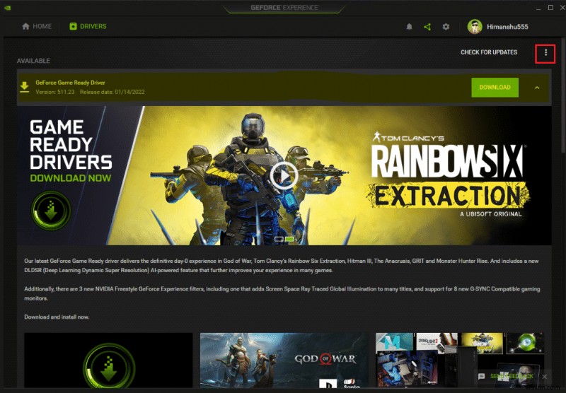 วิธีเพิ่มเกมลงในประสบการณ์ GeForce ด้วยตนเอง 