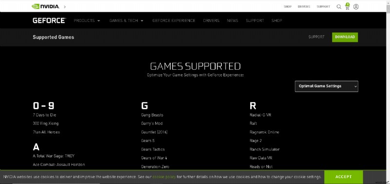 วิธีเพิ่มเกมลงในประสบการณ์ GeForce ด้วยตนเอง 